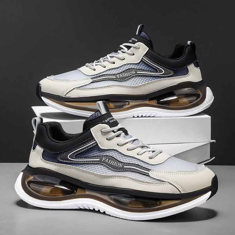 男鞋春季2026新款学生运动休闲跑步减震轻便软底防滑气垫老爹潮鞋,流行男鞋,时尚休闲鞋,淘宝优惠券,粉丝福利购,淘宝优惠卷