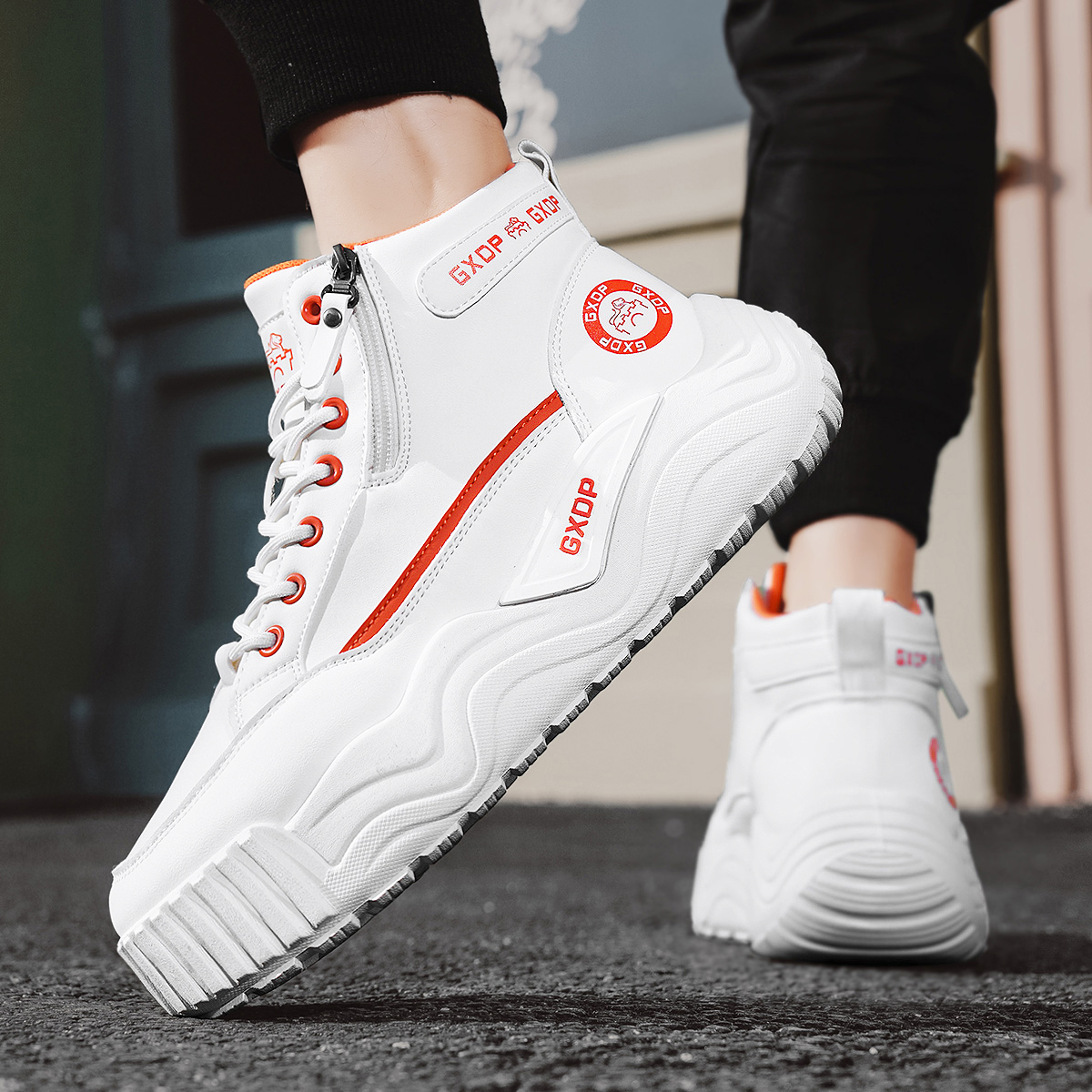 官方旗舰店正品男鞋品牌新款