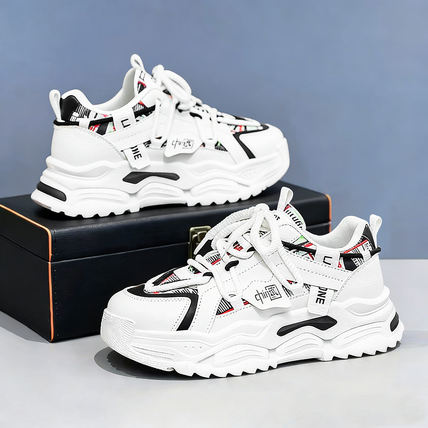 超火高级感ins老爹男鞋2026新款春季青少年运动休闲增高百搭潮鞋,流行男鞋,老爹鞋,淘宝优惠券,粉丝福利购,淘宝优惠卷