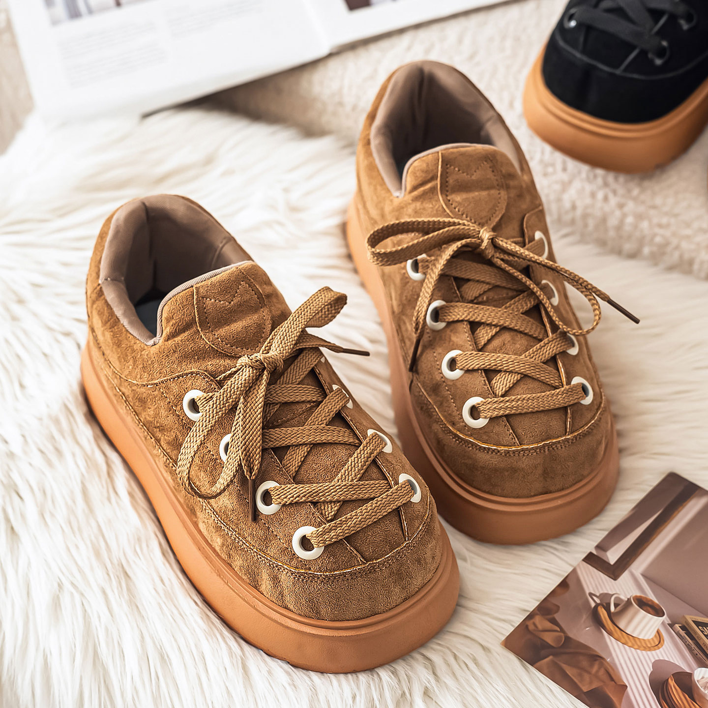 博肯男鞋冬季全包休闲办公室厚底增高大码45开车专用老钱风勃肯鞋,流行男鞋,软木鞋/勃肯鞋,淘宝优惠券,粉丝福利购,淘宝优惠卷