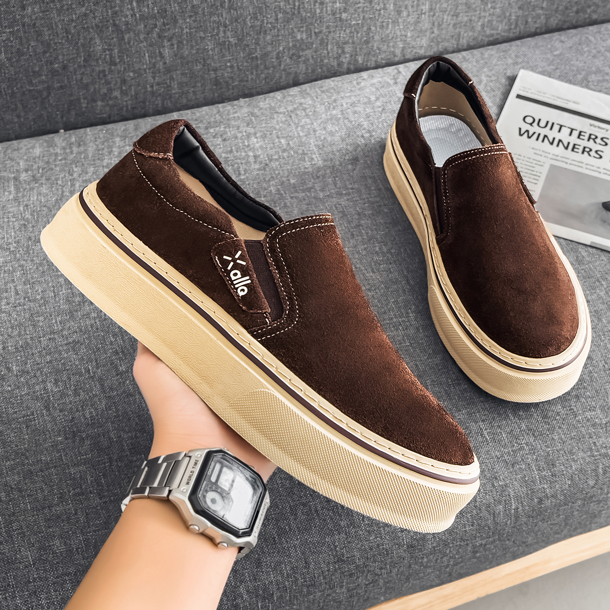 官方旗舰店正品男鞋品牌新款