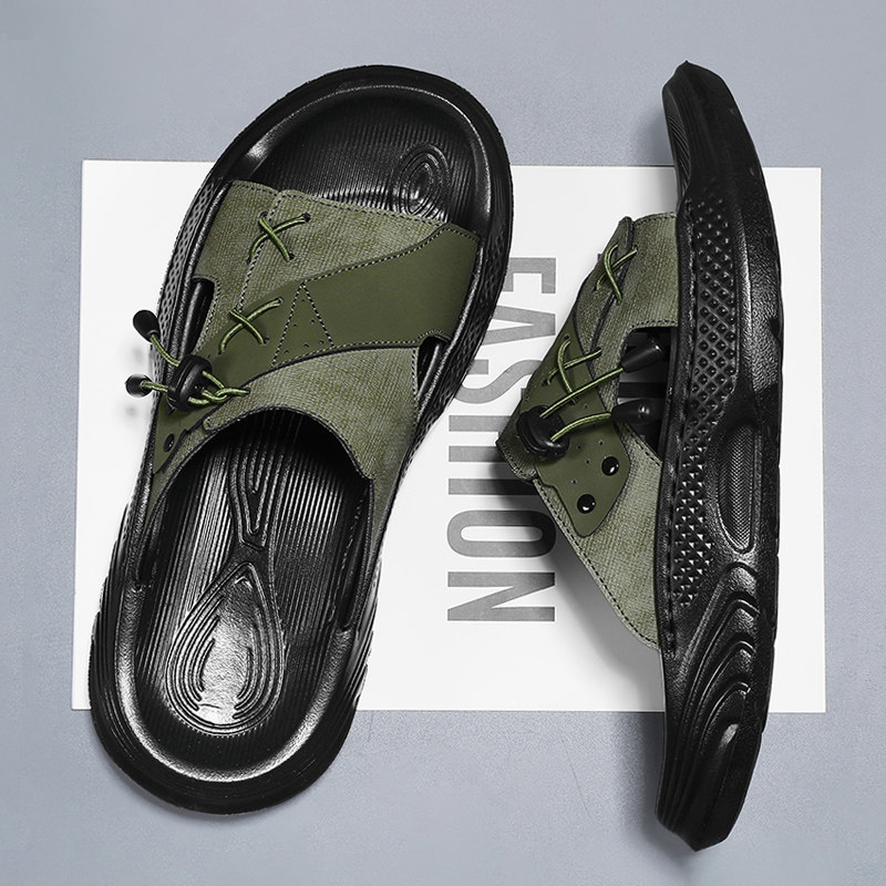 越南拖鞋男款夏季外穿开车厚底耐磨运动防滑防臭上班外出沙滩凉鞋,流行男鞋,休闲拖鞋,淘宝优惠券,粉丝福利购,淘宝优惠卷