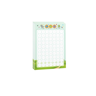 作业评价贴纸小学生卡通可爱作业评分情况登记表检查作业评价表创意教师教学儿童作业批改记录标签贴一二年级