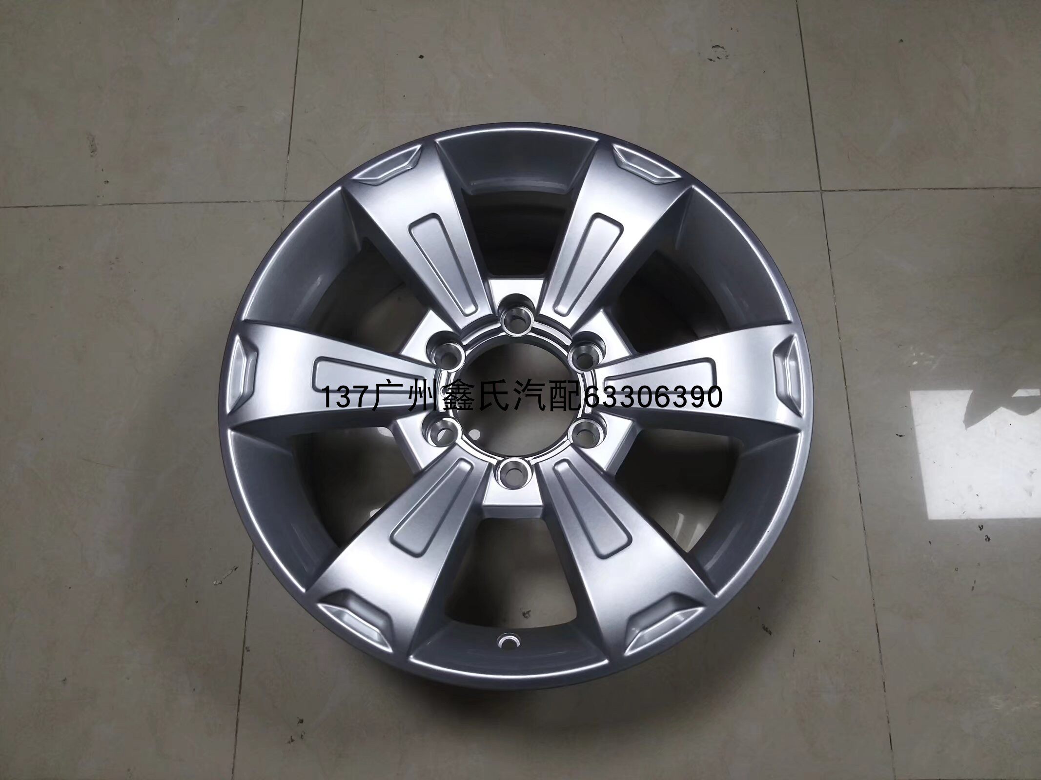 适用江淮帅铃t6铝圈 铝合金车轮毂 胎铃 风铃 原厂jac皮卡车配件