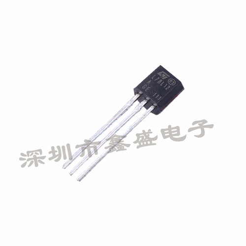 L78L12ABZ 意法 丝印L78L12 电压基准芯片 TO-92 咨询问价 全新