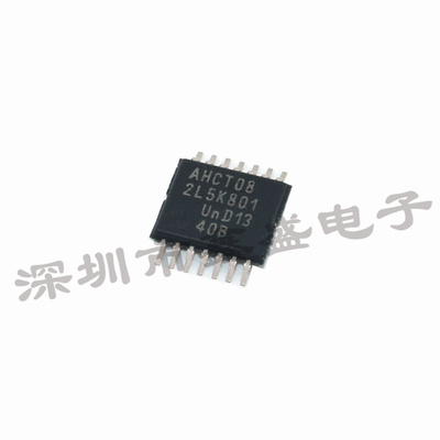 74AHCT08PW 安世 丝印AHCT08 逻辑门芯片 TSSOP-14 咨询问价 全新