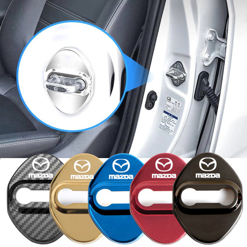 适用于马自达CX-5/CX30/m6/m3 阿特兹门锁盖昂克赛拉改装门锁扣盖