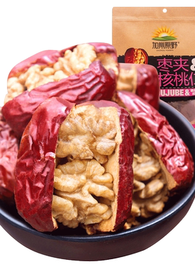 228g坚果红枣夹核桃仁