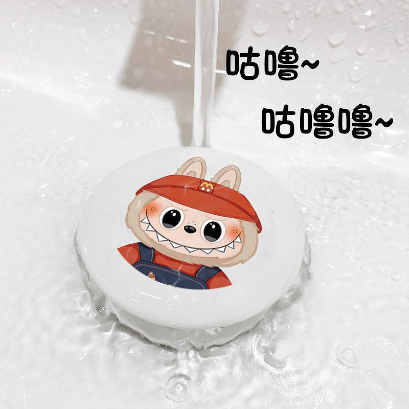可爱拉布布陶瓷洗手盆漏水塞洗脸盆水池下水器面盆按压式弹跳芯,家装主材,下水器,淘宝优惠券,粉丝福利购,淘宝优惠卷
