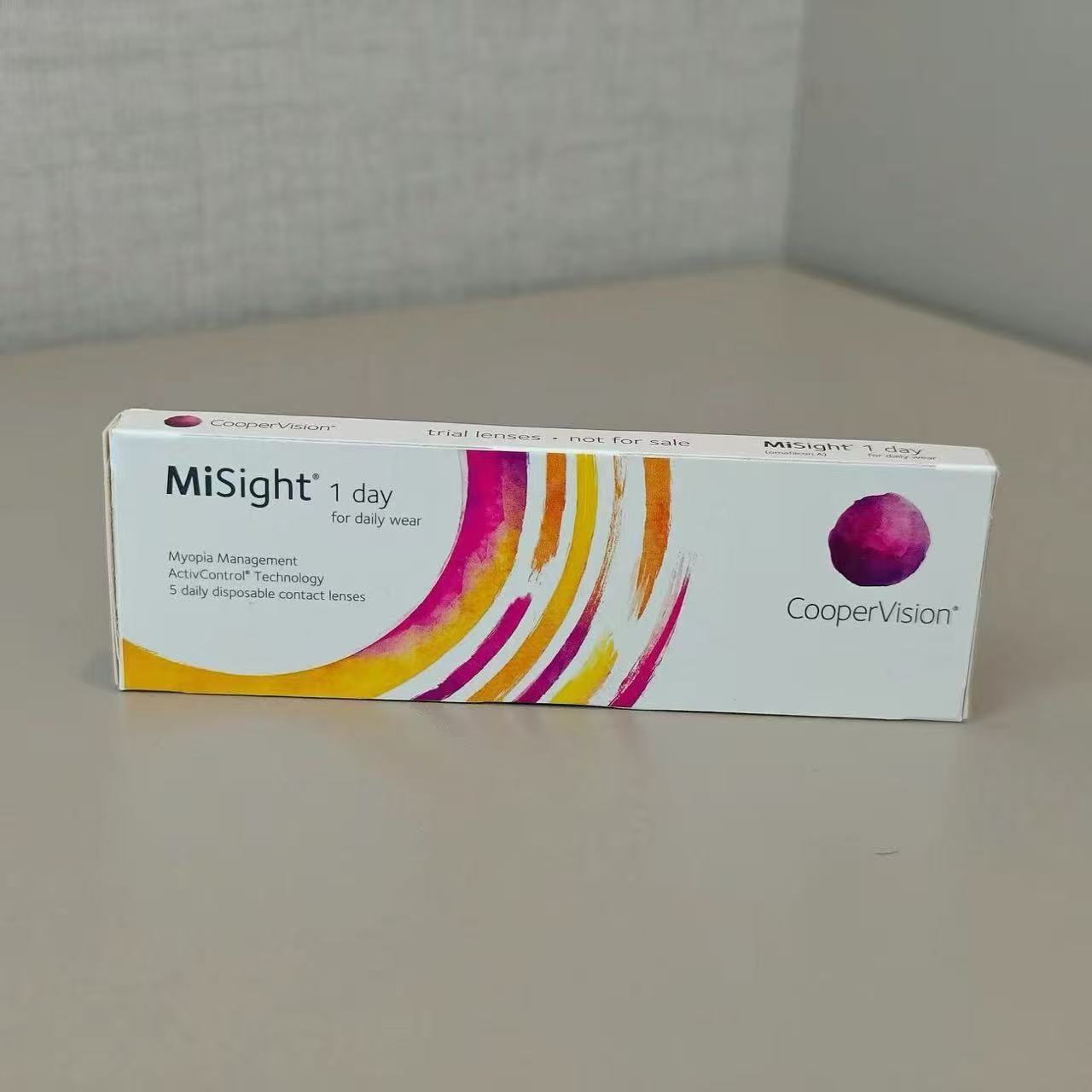 库博光学库博misigh日抛5片试戴儿童隐形离焦软镜亲水接触镜