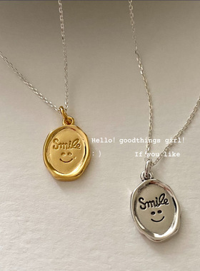 项链配饰简约项链925银女