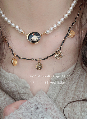 合金编织女百搭超酷项链