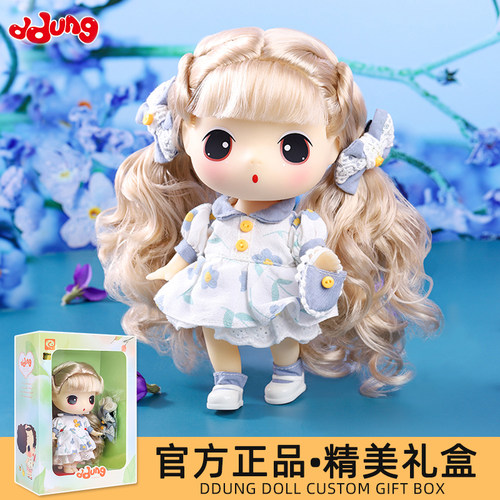 冬己换装洋娃娃玩具女童生日礼物