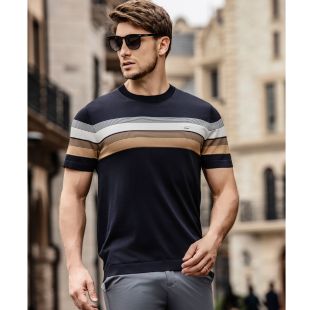 圆领短袖 男装 克拉格曼 T恤D2521302 言选好物