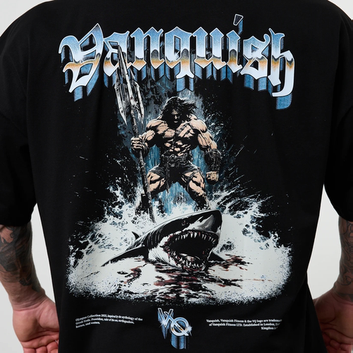 VQ古希腊神话海王健身宽松短袖