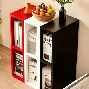 超窄夹缝墙边收纳柜小窄柜床边柜缝隙卫生间厨房原木门后15cm定制