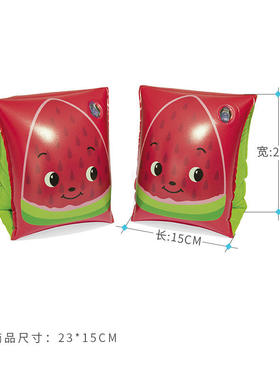 Bestway32042 儿童水果图案手臂圈 游泳臂圈水袖游泳装备浮袖袖漂