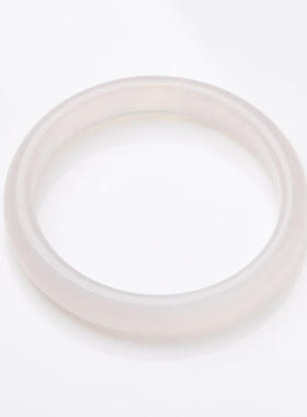 天然玉髓玛瑙手镯女玛瑙白月光宽条美人镯荔枝冻镯子送闺蜜礼物