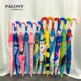 PALONY卡通伞儿童女宝宝幼儿园韩版透明萌系雨伞轻巧伞支持