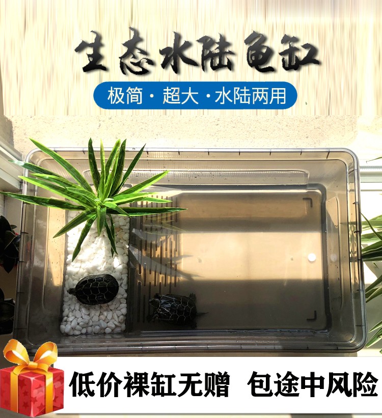 乌龟别墅带排水龟缸带蛋池
