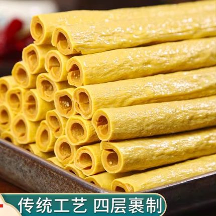 豆笋四川开江特产豆杆豆筋豆棒干货火锅凉拌菜食材豆腐皮豆棍棒