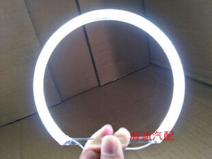 电动摩托车改装灯饰灯124MM 131MM 146MM鬼火迅鹰天使眼半圆光圈