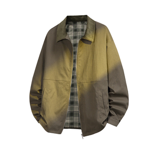 916-992-特P75无差价 2026春装新款 巴恩风夹克 白底，男装夹克，星座916