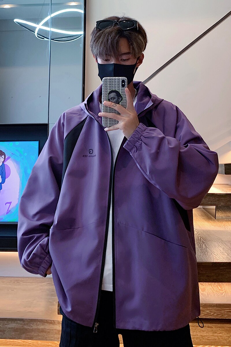 916-959-特P50无差价秋装冲锋衣美式大码连帽夹克港风M-5XL,男装夹克,星座916