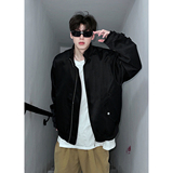 916-977-特70无差价春装棒球衫美式绑带袖蜂窝夹克暗黑，男装夹克，星座916