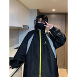 916-959-特P50无差价春装冲锋衣美式大码连帽夹克港风M-5XL，男装夹克，星座916