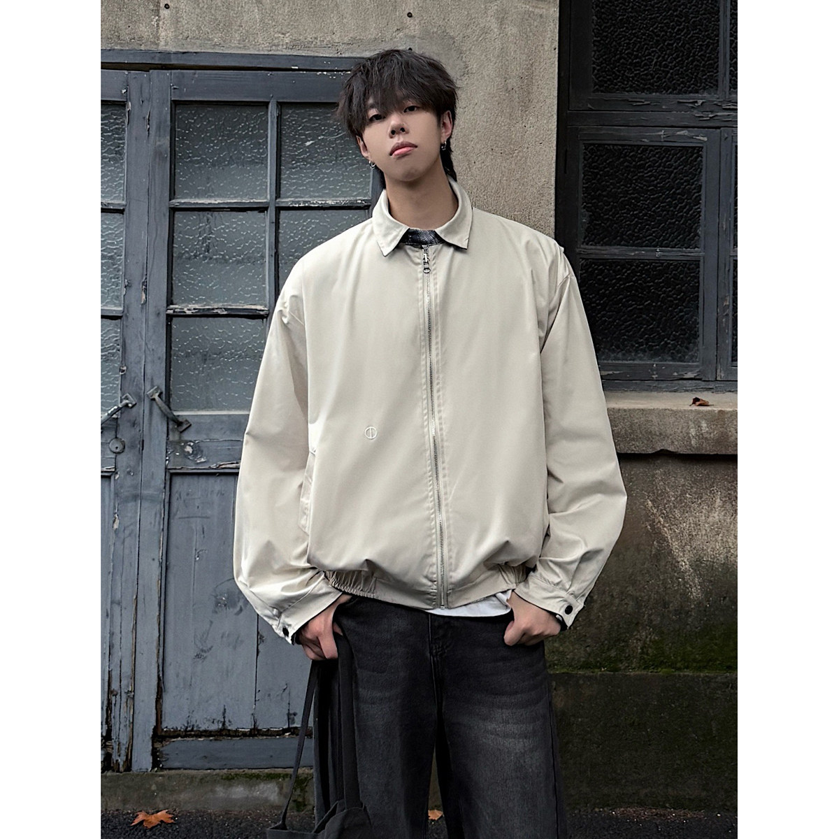 916-969-特P90无差价春装新款双面穿哈灵顿两面穿夹克港风，男装夹克，星座916