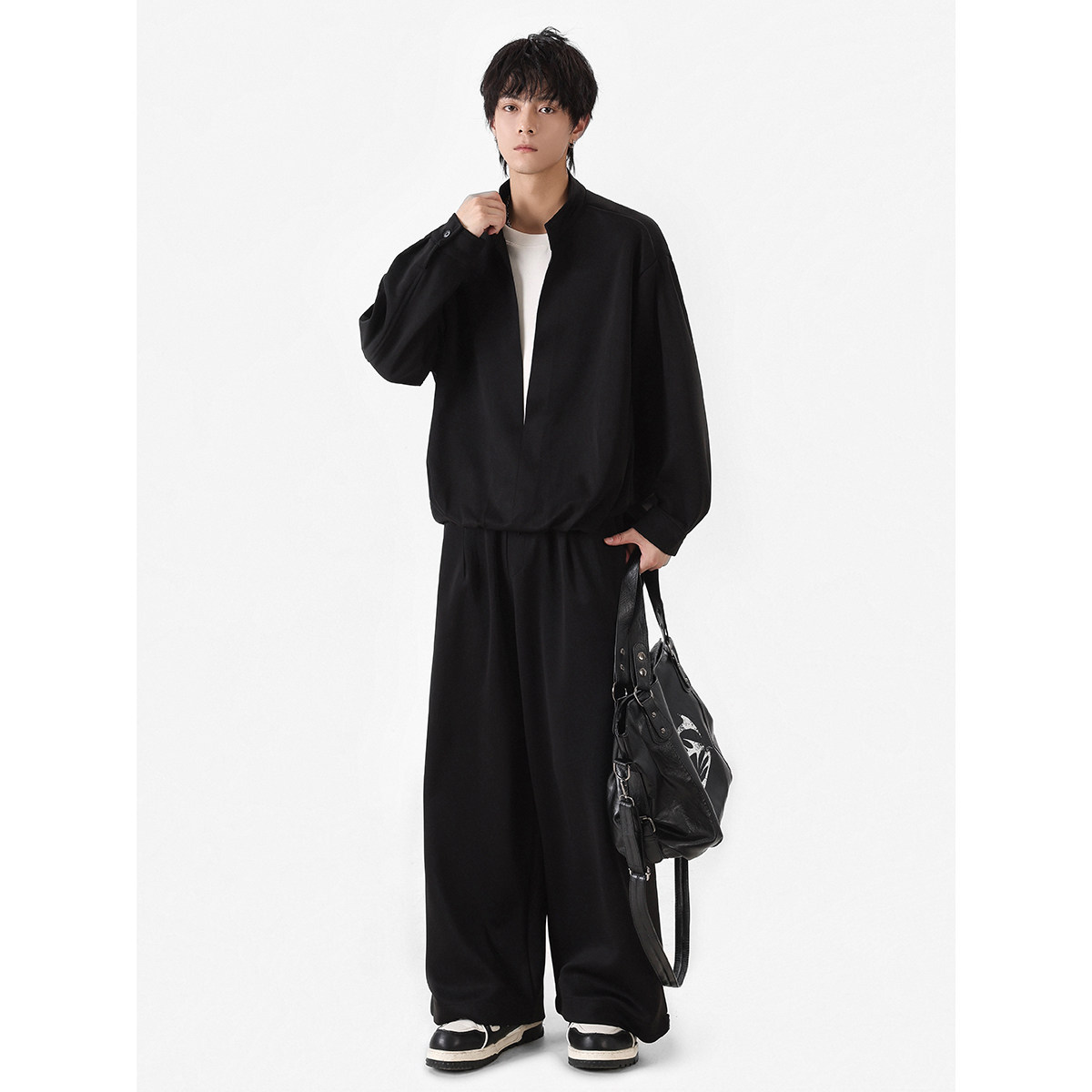 916-上衣W91-特P50裤K75-特P40货足假两件套装可分开卖【网图】,男装休闲套装,星座916