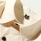 916-C12-P50棉春装美式宽松大码长袖衬衫白底，男装衬衫，星座916