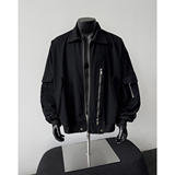 916-978-特P108无差价春装水洗棉外套重工艺巴恩风夹克假模，男装夹克，星座916