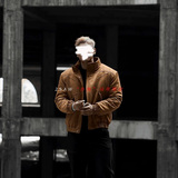 916-8001-特P120无差价深度库存赤兔棉服美式麂皮绒棉衣网图，男装棉衣，星座916