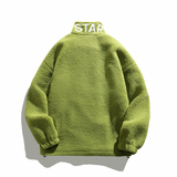 916-933-P1002025冬装新款套头大码羊羔毛棉衣白底M-5XL，男装棉衣，星座916
