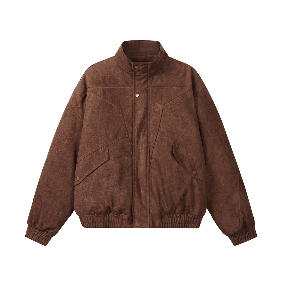 916-8001-P120深度库存赤兔棉服美式麂皮绒棉衣白底，男装棉衣，星座916