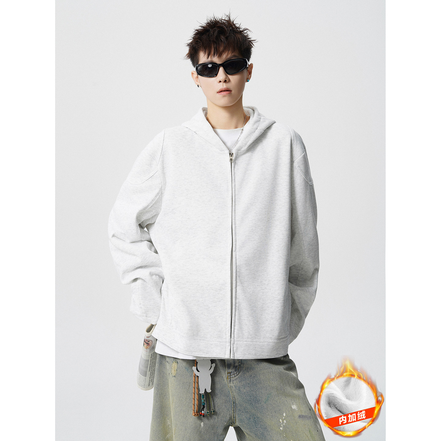 916-W96绒-特P78薄款W96-特P68现货秋冬重磅正肩机车连帽卫衣,男装工装外套,星座916