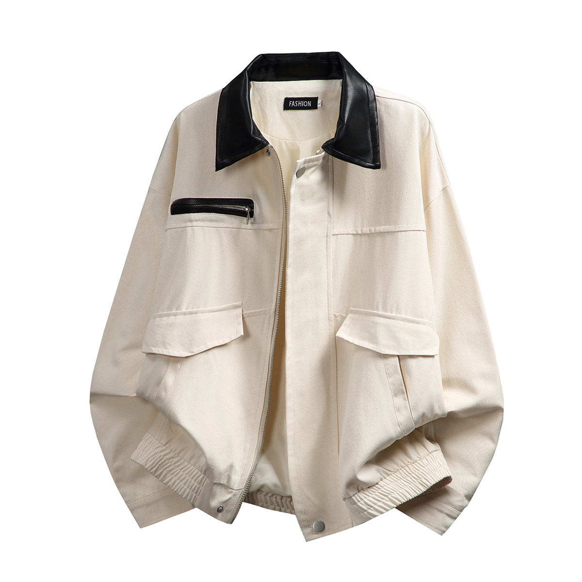 916-8003-特P88无差价棉2026春装新美式撞色翻领夹克立体，男装夹克，星座916