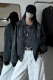 916-961-特P98无差价秋装新款美式大码PU皮衣夹克中性M-5XL，男装夹克，星座916