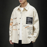 916-C12-P50 棉 2025春装高街大码长袖衬衫男 日系模特 M-5XL,男装衬衫,星座916,四季星座 916-C12-P50 棉 2025春装高街大码长袖衬衫男 日系模特 M-5XL,男装衬衫,星座916,四季星座