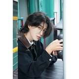 916-8003-特P88无差价棉春装撞色翻领夹克【黑色网图慎用】，男装夹克，星座916