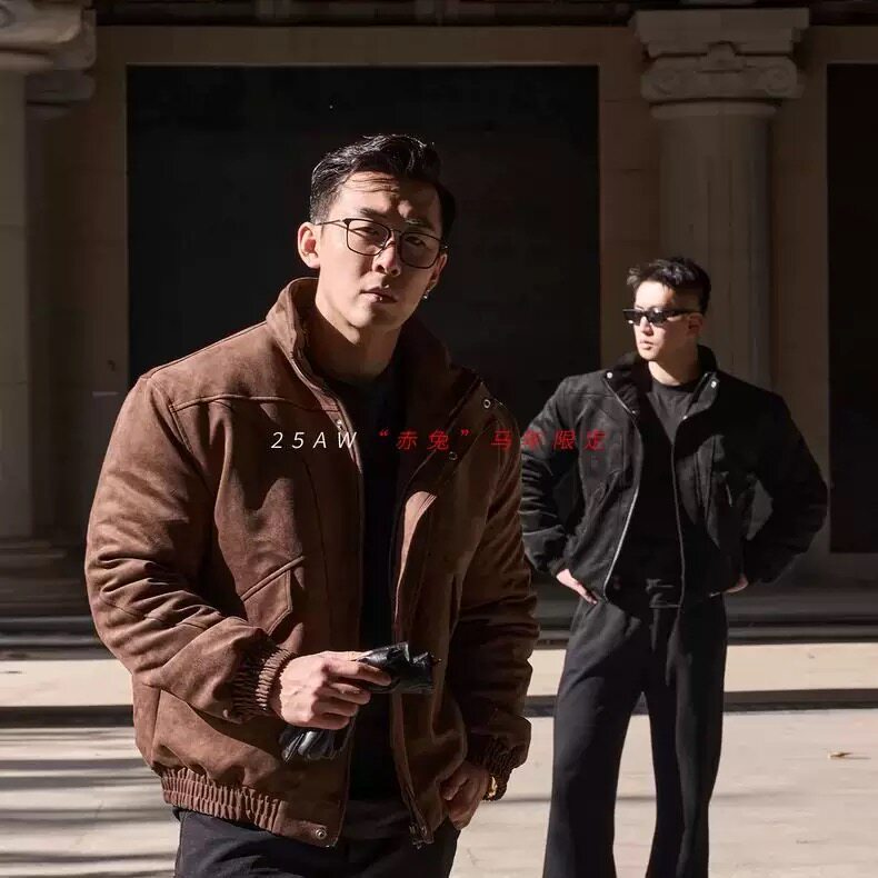 916-8001-特P120无差价赤兔棉衣马年限定美式麂皮绒棉衣网图,男装棉衣,星座916