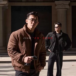 916-8001-特P120无差价 赤兔棉衣 马年限定美式麂皮绒棉衣 网图图片