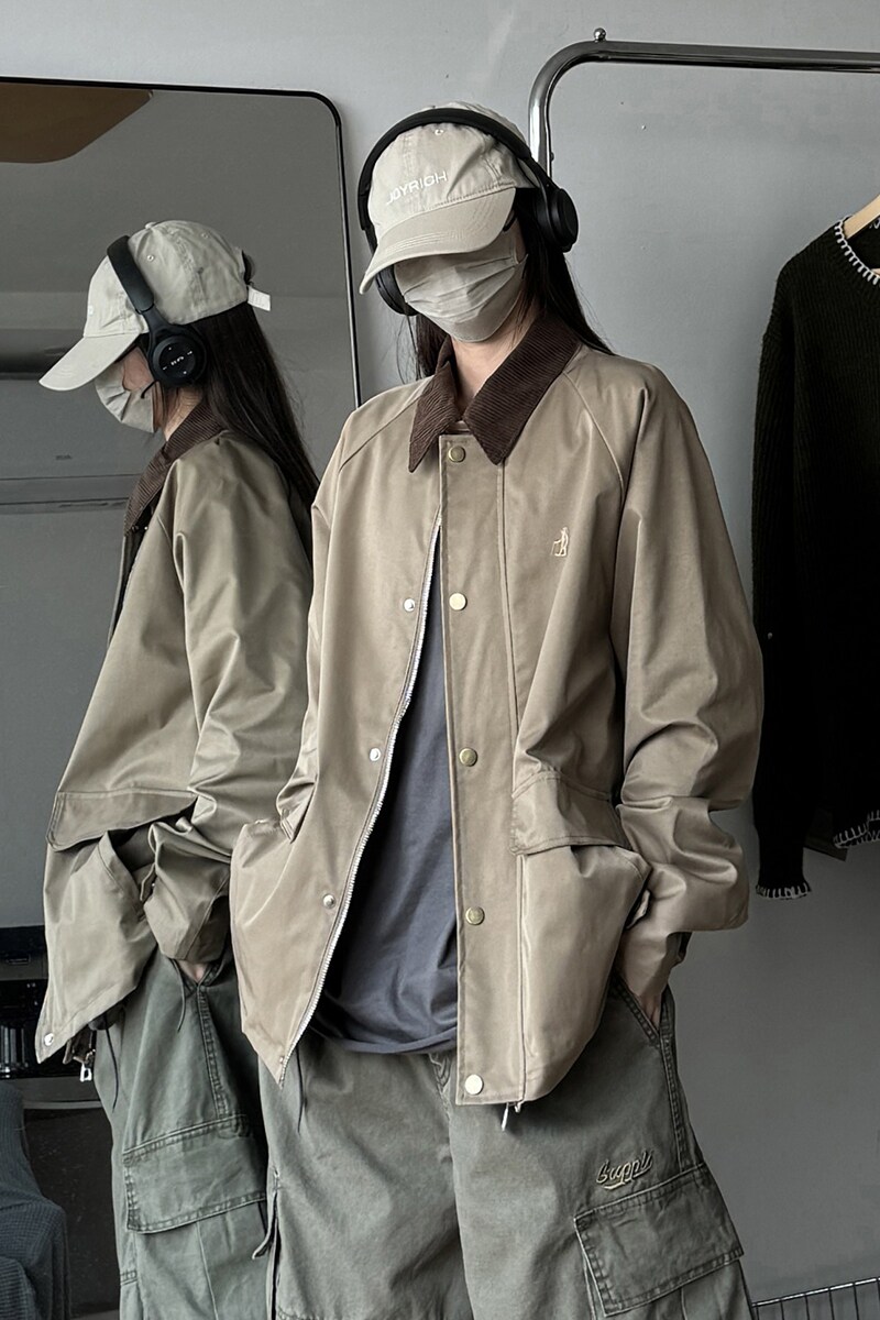 916-968-特P85高品质秋冬新款美式潮设计感工装夹克中性M-3XL,男装夹克,星座916