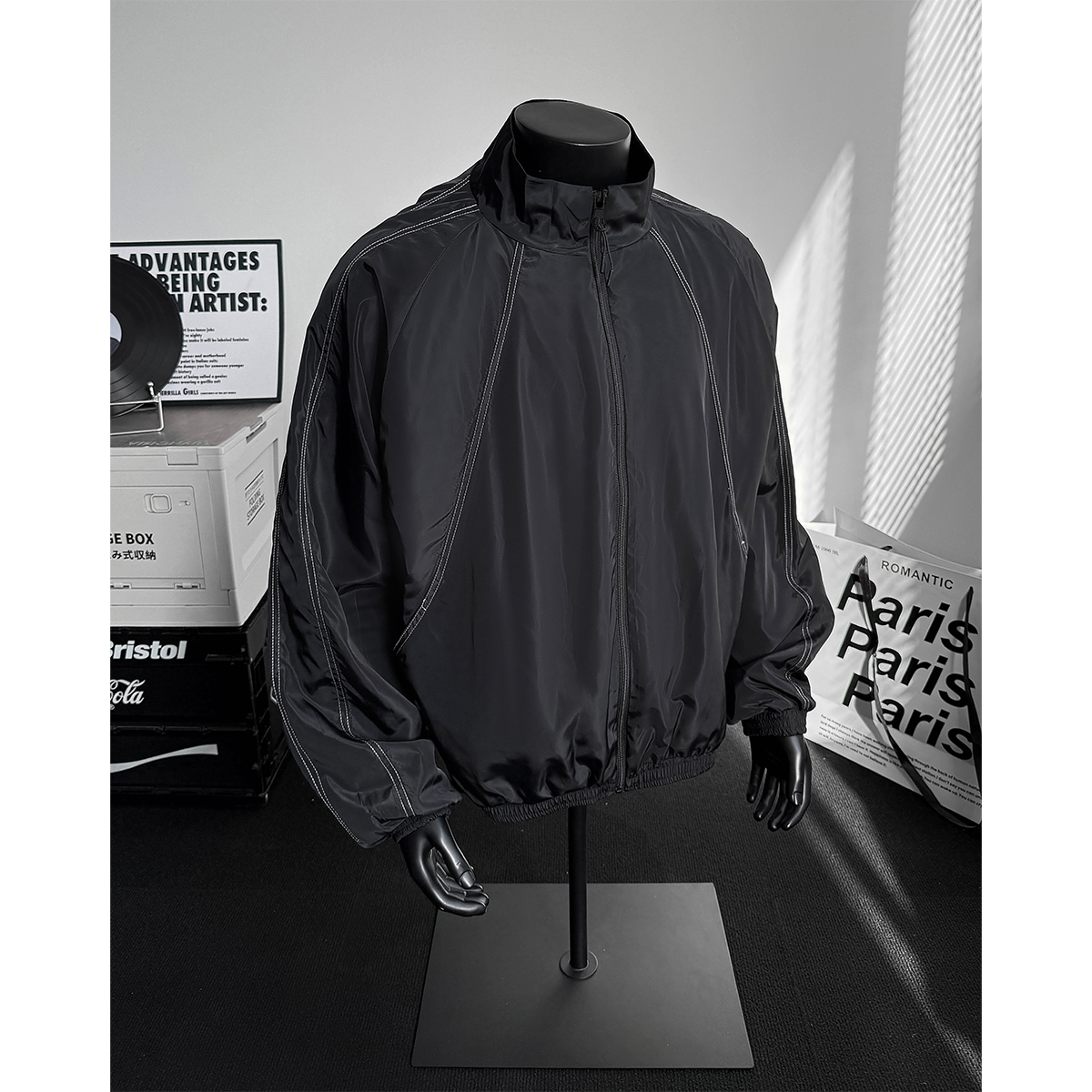 916-983-特P45无差价夏装新款运动美式轻薄夹克防晒衣假模，男装夹克，星座916