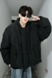 916-967-特P105无差价冬装新款麂皮绒设计感美式棉衣暗黑M-3XL，男装棉衣，星座916