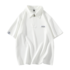 916-T117-P35 高转化 2023夏款polo衫短袖T恤 港风平铺M-5XL 控48图片