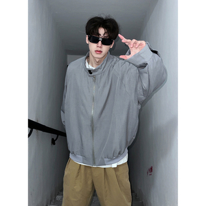 916-973-特70无差价 春装新款 哈灵顿百搭cleanfit夹克 暗黑，男装夹克，星座916