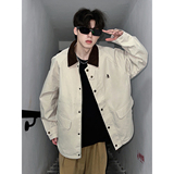 916-968-特P85无差价春装美式潮设计感工装夹克暗黑，男装夹克，星座916